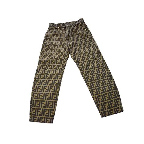 vintage fendi logo pants|Fendi handbags vintage.